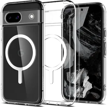 Spigen Ultra Hybrid OneTap Metal Ring MagSafe white Google Pixel 8a