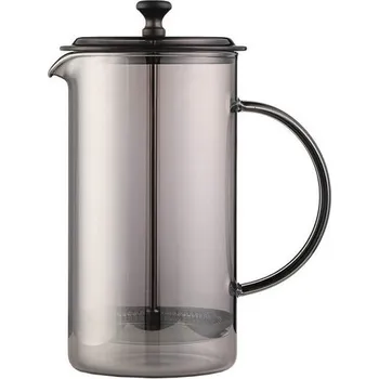 Konvice na čaj DuraHome Konvice French press, 600 ml, MR-1861-600, grafitová