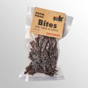 Sušené maso SAFFA MASO Sušené hovězí tyčinky Original Bites 100 g