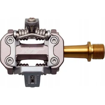 Pedál na kolo Cyklistické pedály HT M2T šedé