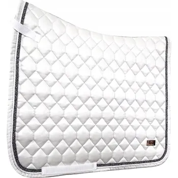 Horss podsedlová dečka drezurní Elegance Bling - Perlově bílá