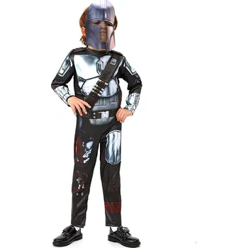 Karnevalový kostým FunCo Dětský kostým Star Wars Mandalorian s maskou 98-110 S