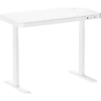 Psací stůl AlzaErgo Table ET6 AiO Charge 118x60 cm bílý