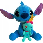OBROVSKÝ PLYŠOVÝ STITCH VELKÁ PLYŠOVÝ MAZLÍČEK PŘÍTULNÍČEK STITCH A SCRUMP GIGANT PLYŠOVÁ HRAČKA