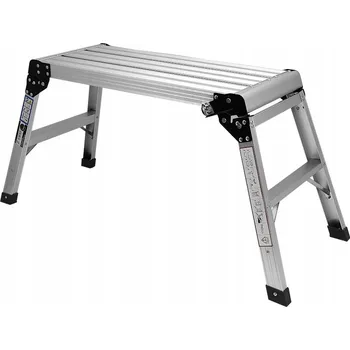 Žebřík Plošina z hliníku XL-Tools 150 kg 0,50 m rozkládací
