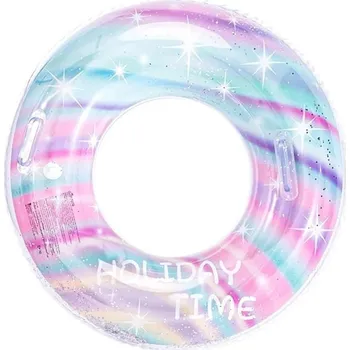 Senzanakupy Nafukovací duhový kruh s flitry 70 cm