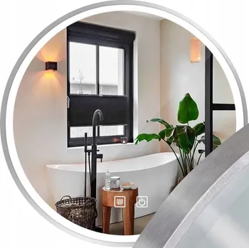 Zrcadlo REA ZRCADLO LED MMJ BRUSH SS 90 cm