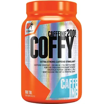 Aminokyselina Extrifit Coffy 200 mg Stimulant 100 tbl