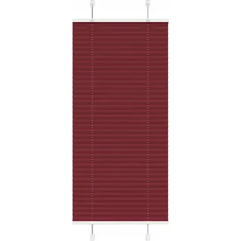 Roleta Roleta plisé Bordó Červená 65x100 cm Šířka látky
