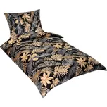 Bellatex Bavlněné - 140 × 200, 70 × 90 cm - monstera