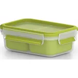 Tefal MASTER SEAL TO GO dóza obdélníková 1,0 L s 2 vnitřními miskami K3100512