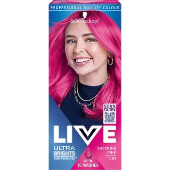 SCHWARZKOPF LIVE Ultra Brights 093 Party růžová 50 ml