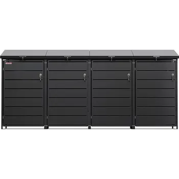 Železářství SCORPION Přístřešek na popelnice D07GG4Z, antracit