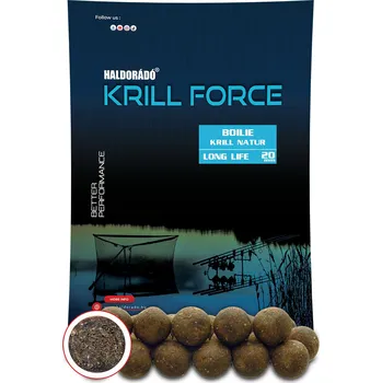Haldorádó Boilies Krill Force Long Life 700 g 20 mm Krill Natur