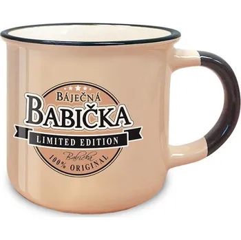 Nekupto Hrnek s potiskem Báječná babička Retro