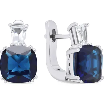 Oblečení a móda Brilio Silver Stříbrné náušnice se zirkony EA633WB (Ag925/1000, 5,3 g)