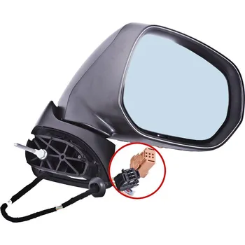 Auto-moto ACI zrcátko pro PEUGEOT 3008, 09- el. sklopné s blikačem pro lak P