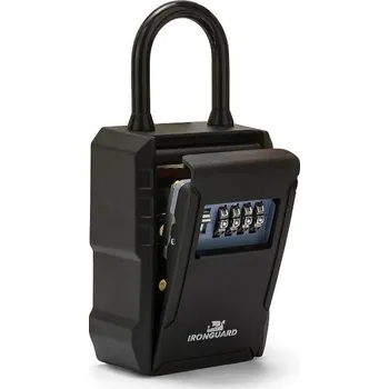 Železářství VELAMP Schránka na klíče IG014 s kódovou ochranou a visacím zámkem