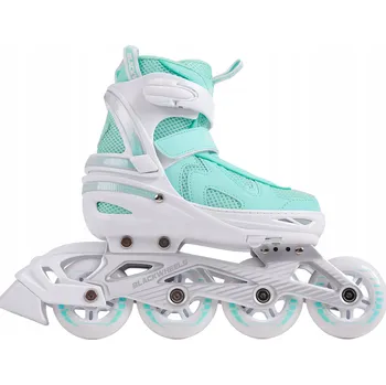 Kolečkové Brusle nastavitelné Brusle 2v1 vel. 38-41 (24,3-26,3cm) Blackwheels