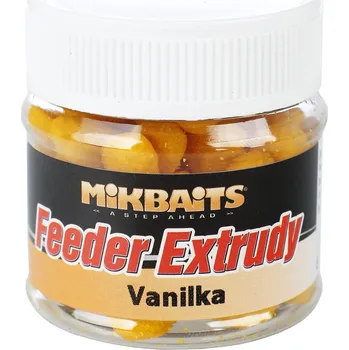Návnadová surovina Mikbaits Měkké feeder extrudy Vanilka 3 × 50 ml