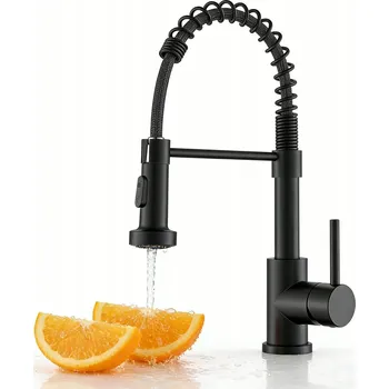 Vodovodní baterie KUCHYŇSKÁ BATERIE DŘEZOVÁ STOJÍCÍ S FLEXIBILNÍ OHYBNÝM RAMENEM