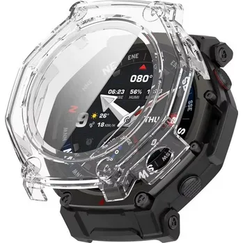 Pouzdro na mobilní telefon Pouzdro + vestavěné Sklo 2v1 pro Xiaomi Huami Amazfit T-REX 3