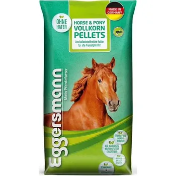 Pro koně Eggersmann Horse & Pony Vollkorn Pellets 25 kg