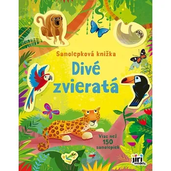 Samolepková knižka Divé zvieratá Kniha