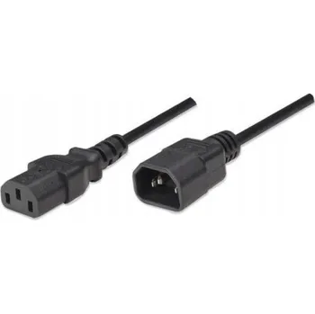 Napájecí kabel Napájecí kabel Manhattan IEC320, 0,5 m