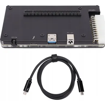 DOKOVACÍ STANICE PRO GRAFICKOU KARTU THUNDERBOLT 3 4 PCIE S 1 METROVÝM KABELEM