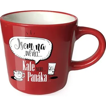 Nekupto Mini hrneček na kávu Jsem na dvě věci