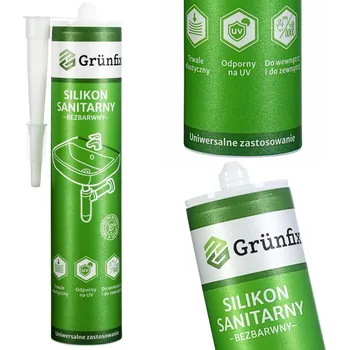 stavební silikon Silikon Grunfix transparentní 280 ml