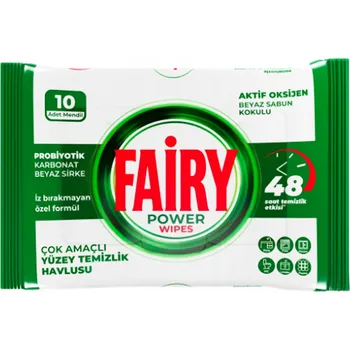 Univerzální čisticí prostředek Vlhčené ubrousky na čištění povrchů Fairy