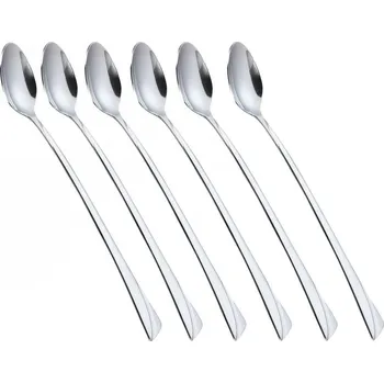 Příbor Kinghoff koktejlová lžička 6 ks na latte dezerty Kh-1447 lesklá