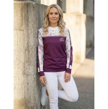 Dámská mikina Dámská mikina premium ALTISPORT VOJ/ALW008MI01 VÍNOVÁ XXXL