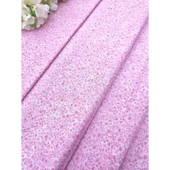 Látka 100% bavlna - růžový mech