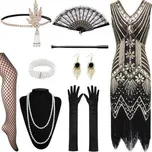 Dámský kostým šaty z 20.let Panngu vel.XL