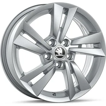 Auto-moto Škoda CYGNUS stříbrná 6x15 5x100 ET38 57,1