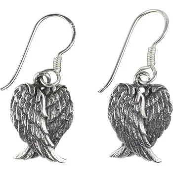 Náušnice Oriental stříbrné visací náušnice Křídla