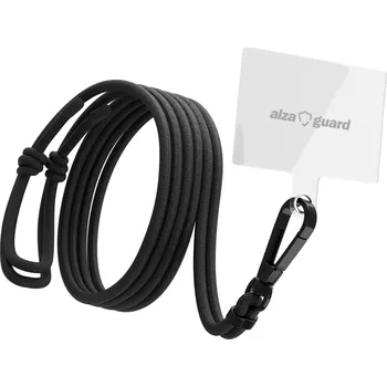 AlzaGuard Universal Phone Lanyard černá