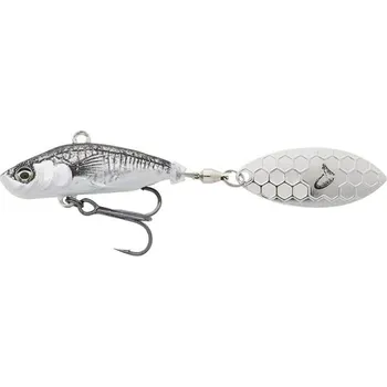 Nástraha Savage Gear 3D Sticklebait Tailspin 8cm 18g Sinking Black Silver