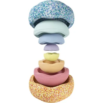 ostatní stavebnice Stapelstein Summer Rainbow Set pastel explosion