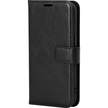 Pouzdro na mobilní telefon AlzaGuard Book Flip Case pro iPhone 16e černý