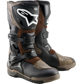 Moto obuv boty Alpinestars Corozal V2 Adventure drystar brown/black 47