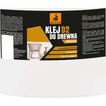 Průmyslové lepidlo Akrylové lepidlo na dřevo Dragon 5000 ml