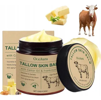 Pleťový krém Hovězí lůj hydratační vyživující proti stárnutí 120g