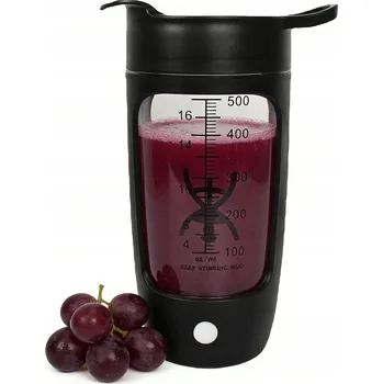 ELEKTRICKÝ SHAKER MIXÉR LAHEV NA PROTEINOVÉ KOKTEJLY 600 ML