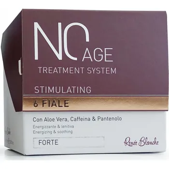 Vlasová regenerace RENÉE BLANCHE No Age Stimulating Forte ampule proti vypadávání vlasů 6 × 10 ml