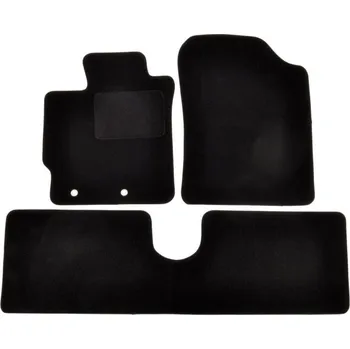 Autodoplněk ACI textilní koberce pro TOYOTA Yaris 11- černé (sada 3 ks)