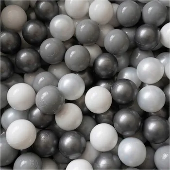 Dětský míč Flumi Dětské míčky do bazénku 200 ks, šedé